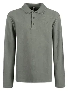 04651 / A TRIP IN A BAG - Long Sleeve Cotton Polo Shirt