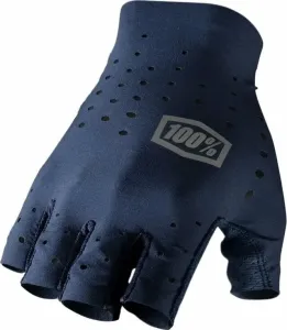100% Sling Bike Short Finger Gloves Navy L Cyclo Handschuhe