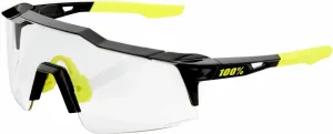 100% Speedcraft SL Gloss Black/Photochromic Lens Fahrradbrille