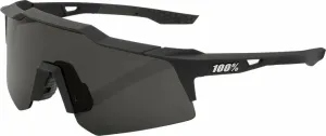 100% Speedcraft XS Soft Tact Black/Smoke Lens Fahrradbrille