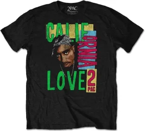 2Pac T-Shirt California Love Black XL