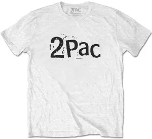2Pac T-Shirt Changes Back Repeat White XL
