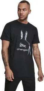 2Pac T-Shirt Changes L Schwarz