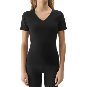 4F BASIC T-SHIRT W Damen T-Shirt, schwarz, größe #1631545