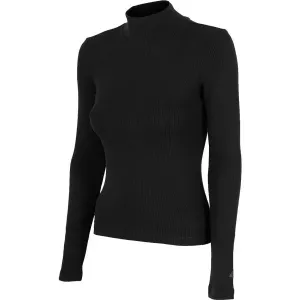 4F LONGSLEEVE Damenshirt, schwarz, größe #181789