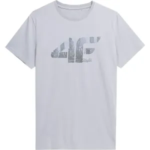4F MEN´S T-SHIRT Herrenshirt, grau, veľkosť XXL