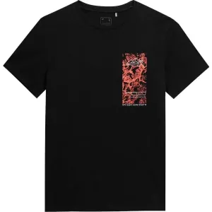 4F MEN´S T-SHIRT Herrenshirt, schwarz, größe