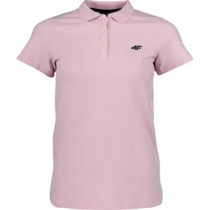 4F WOMEN´S T-SHIRT Poloshirt für Damen, rosa, veľkosť XS