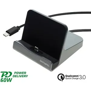 4smarts Charging Station VoltDock Tablet USB-C 60W gunmetal