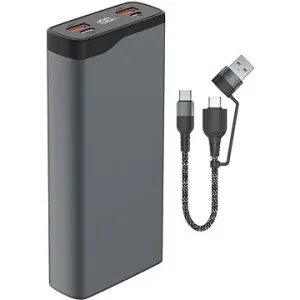 4smarts Power Bank VoltHub Pro 20000 mAh 22,5 Watt with Quick Charge - PD - Gunmetal Select Edition