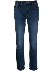 7 FOR ALL MANKIND - Cropped Skinny Denim Jeans #1529926