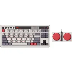 8BitDo Retro Mechanische Tastatur (N Edition) + Dual Super Buttons