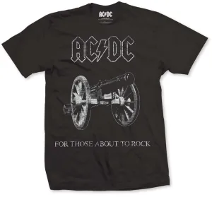 AC/DC T-Shirt About To Rock Black L #62317