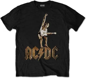 AC/DC T-Shirt Angus Statue Mens Black M