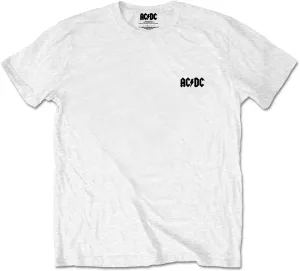 AC/DC T-Shirt Black Ice S Weiß