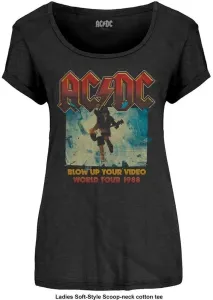 AC/DC T-Shirt Fashion Blow Up Your Video Black 2XL