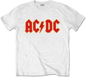 AC/DC T-Shirt Logo White 1 - 2 J