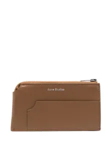 ACNE STUDIOS - Leather Zipped Wallet #1000586