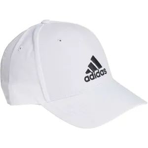 adidas BBALL CAP LT EMB Herren Cap, weiß, größe