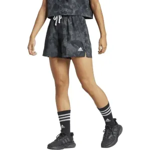 adidas FLORAL GRAPHIC WOVEN SHORTS Damenshorts, schwarz, größe #1596139