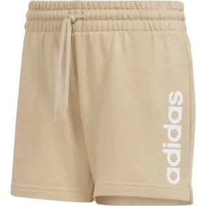 adidas LINEAR SHORTS W Damen Shorts, beige, größe #1637730