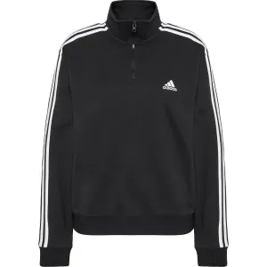 adidas 3S FT QZ Damen Sweatshirt, schwarz, größe