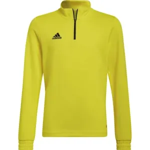 adidas ENT22 TR TOPY Jungen Fußballshirt, gelb, größe