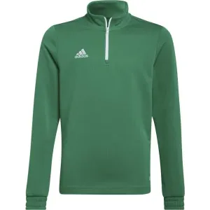 adidas ENT22 TR TOPY Jungen Fußballshirt, grün, größe
