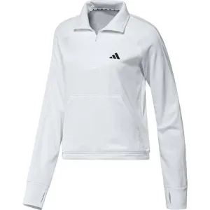 adidas GG 1/4 ZIP Damen Sweatshirt, weiß, größe #1357122