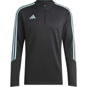 adidas TIRO23 CB TRTOP Herren Fußball Sweatshirt, schwarz, veľkosť S