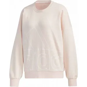 adidas WOMENS FAVOURITES BIG LOGO SWEATSHIRT Damen Sweatshirt, beige, größe #1621951