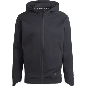 adidas YOGA BASE FZ HD Trainingssweatshirt für den Herrn, schwarz, veľkosť L