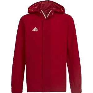 adidas ENT22 AW JKTY Jungen Fußballjacke, rot, größe #1230061