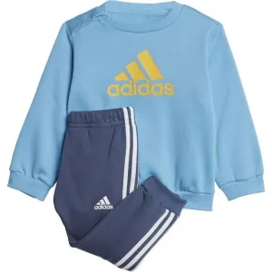 adidas BADGE OF SPORT JOGGER SET Kinder Trainingsanzug, blau, größe #1596200