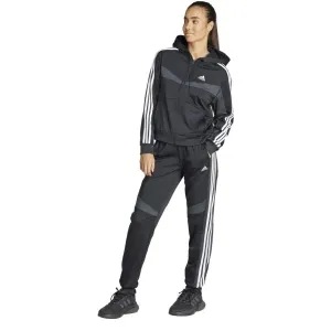 adidas BOLDBLOCK TRACKSUIT Damen Trainingsanzug, schwarz, größe
