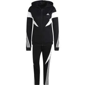 adidas COLORBLOCK TS Damen Trainingsanzug, schwarz, größe S