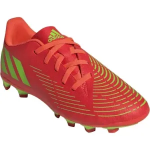 adidas PREDATOR EDGE.4 FxG J Kinder Fußballschuhe, rot, veľkosť 37 1/3