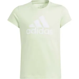 adidas BIG LOGO TEE Mädchen T-Shirt, hellgrün, größe