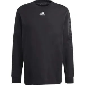 adidas BL PUFF LS T Herrenshirt, schwarz, größe #1484111