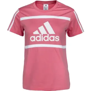 adidas CB TEE Damenshirt, rosa, veľkosť XS