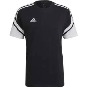 adidas CON22 TEE Herrenshirt, schwarz, größe