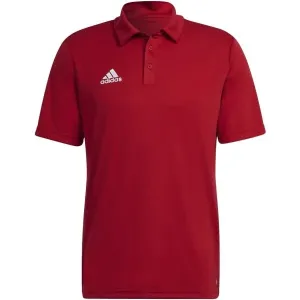 adidas ENT22 POLO Herren Poloshirt, rot, veľkosť XL