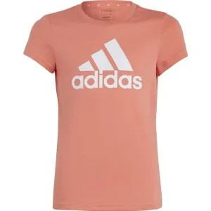 adidas ESS BL T Mädchenshirt, orange, größe