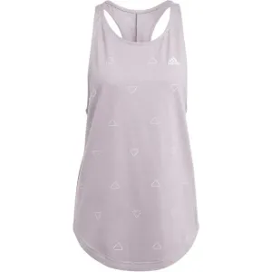 adidas ESSENTIALS MONOGRAM GRAPHIC TANK TOP Tanktop für Damen, violett, größe