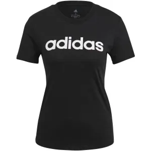 adidas LIN T Damenshirt, schwarz, größe #1613694