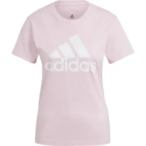 adidas LOUNGEWEAR ESSENTIALS LOGO Damen T-Shirt, rosa, größe