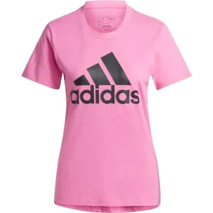 adidas LOUNGEWEAR ESSENTIALS LOGO Damen T Shirt, rosa, größe