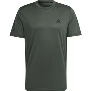 adidas PL T Herren Trainingsshirt, dunkelgrün, größe S