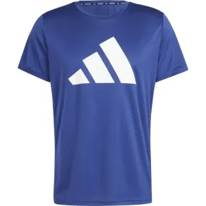adidas RUN IT TEE Herren T-Shirt, blau, größe #1632656