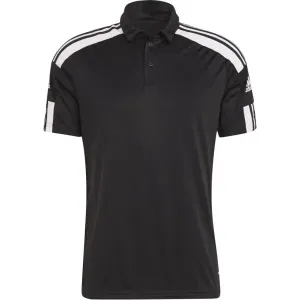 adidas SQUADRA 21 POLO Herren Poloshirt, schwarz, größe